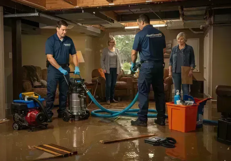 Basement Water Extraction and Removal Techniques process in Chesterfield, IN