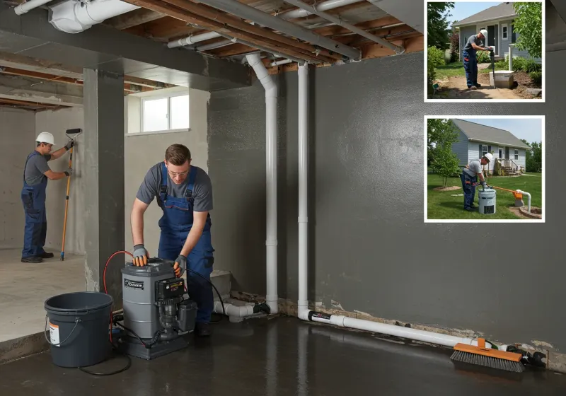 Basement Waterproofing and Flood Prevention process in Chesterfield, IN